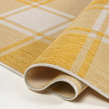 Sabine Traditional Farmhouse Bold Gingham Area Rug